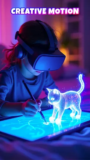 Скриншот 6 — Neon Brush - Glow Draw & Paint