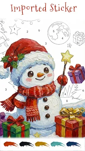 Скриншот 5 — Oil Paint - Tap, Paint, Relax