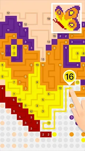 Скриншот 6 — Draw Puzzle: Соединение точек