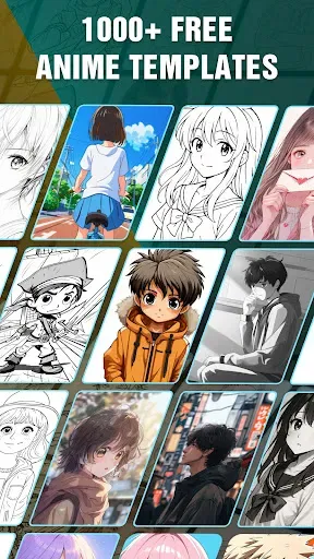 Скриншот 3 — Draw Anime - AR Tracing App