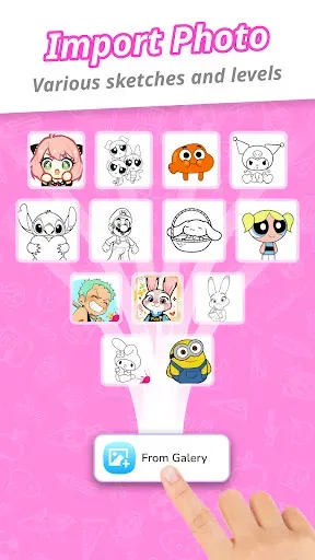 Скриншот 5 — Draw Cartoon - AR Sketch App