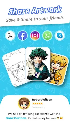 Скриншот 6 — Draw Cartoon - AR Sketch App
