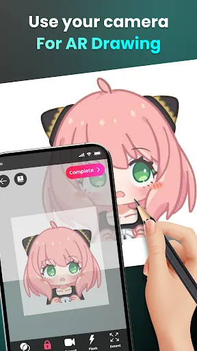 Скриншот 2 — AR Drawing Sketch & Paint