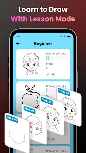 Скриншот 4 — AR Drawing Sketch & Paint