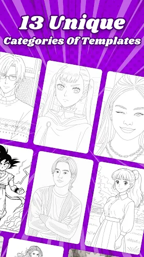 Скриншот 2 — AR Anime Sketchbook Tracing