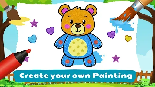 Скриншот 3 — Drawing App: Coloring & Paint