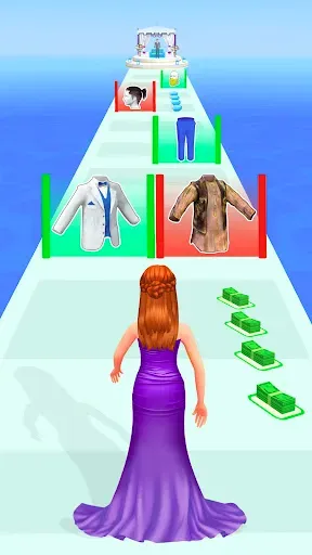Скриншот 2 — Wedding Race - Wedding Games