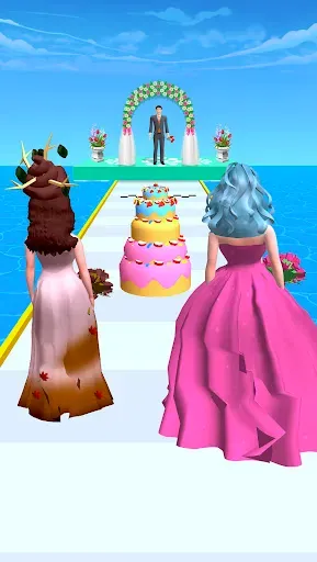 Скриншот 5 — Wedding Race - Wedding Games