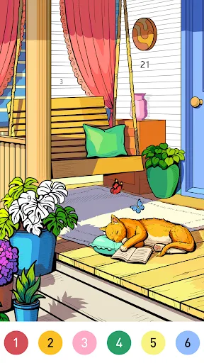 Скриншот 2 — Dream Home Coloring book