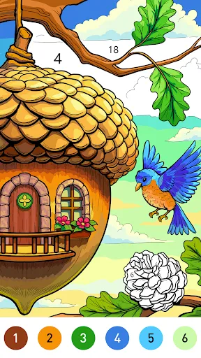 Скриншот 3 — Dream Home Coloring book