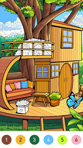 Скриншот 6 — Dream Home Coloring book