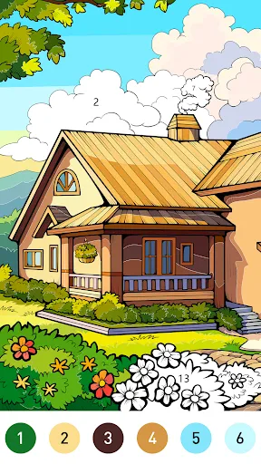 Скриншот 7 — Dream Home Coloring book