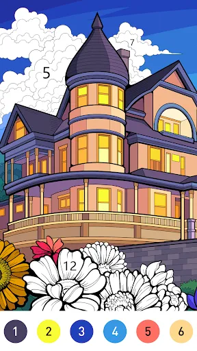 Скриншот 8 — Dream Home Coloring book
