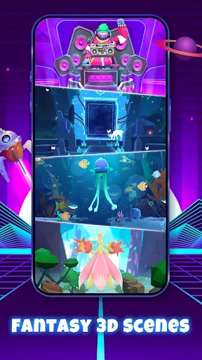 Скриншот 5 — Dream Hop - 3D Магия Прыжков
