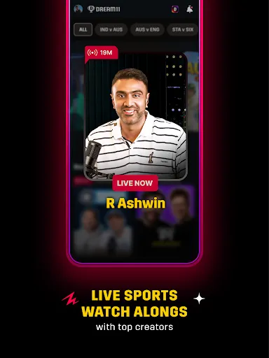 Скриншот 6 — Dream11: Sports Watch Along