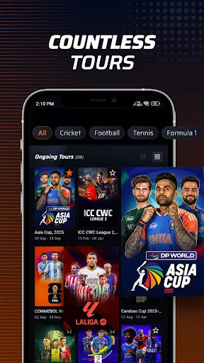 Скриншот 4 — FanCode - Watch Live Sports