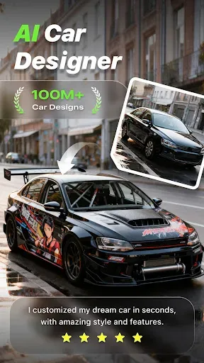 Скриншот 1 — Car Editor & Al Car Designer