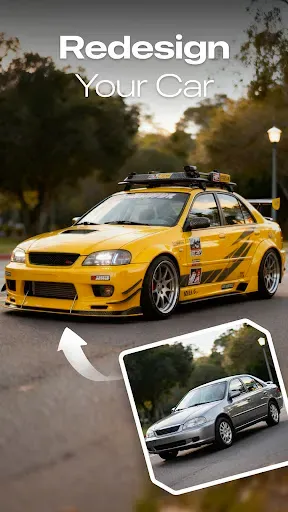 Скриншот 3 — Car Editor & Al Car Designer