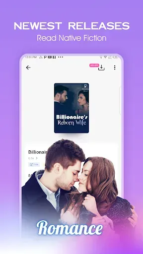 Скриншот 3 — Romance Novel - Good Web Novel