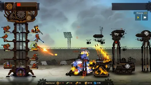 Скриншот 8 — Steampunk Tower 2 Защита Башни