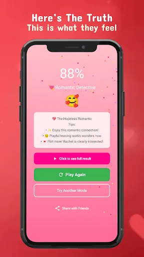 Скриншот 8 — Does He Like You? Crush Test