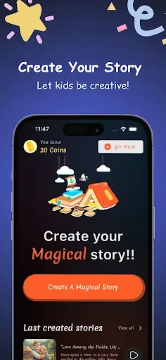Скриншот 3 — Dreamland: Create Kids Stories