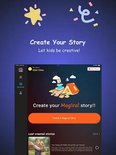 Скриншот 7 — Dreamland: Create Kids Stories