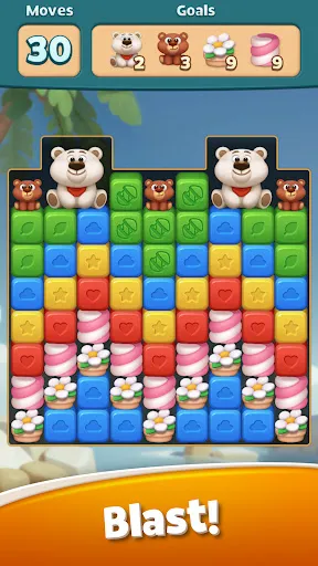 Скриншот 1 — Merge & Blast: Dream Island