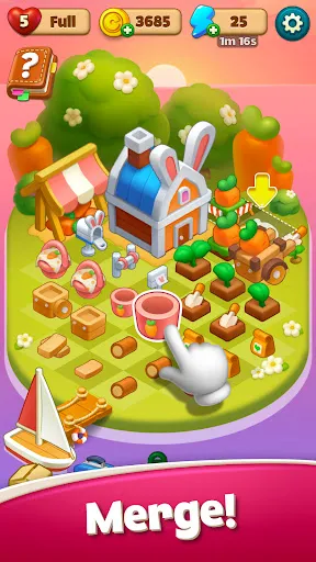 Скриншот 2 — Merge & Blast: Dream Island