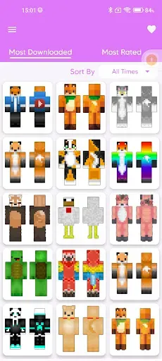 Скриншот 1 — Animal Skin for Minecraft