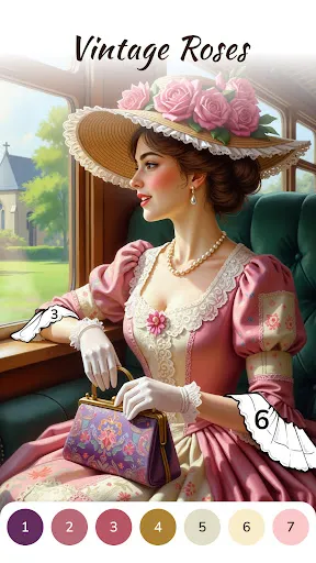 Скриншот 3 — Dress Color: Paint by Number