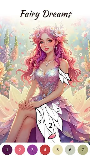 Скриншот 6 — Dress Color: Paint by Number