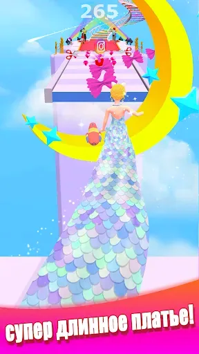 Скриншот 1 — Dancing Dress - модная девушка