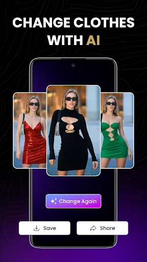 Скриншот 3 — AI Смена одежды