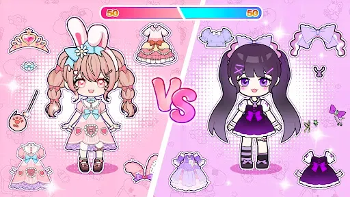 Скриншот 4 — Vlinder Doll: одевалки куклы