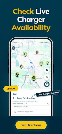 Скриншот 2 — EVgo Fast EV Charging Stations