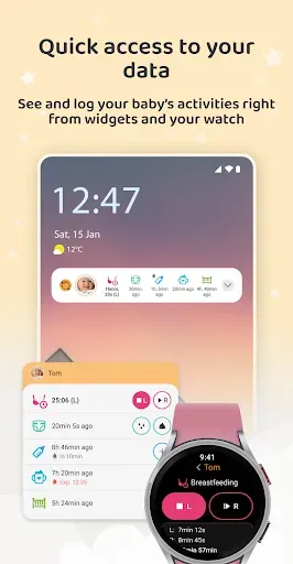 Скриншот 3 — Baby Daybook - Newborn Tracker