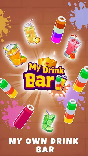 Скриншот 1 — My Drink Bar: Color Sort