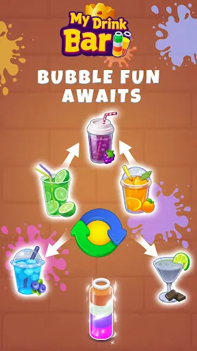 Скриншот 3 — My Drink Bar: Color Sort