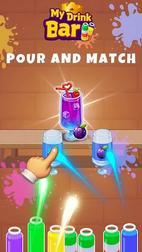 Скриншот 4 — My Drink Bar: Color Sort