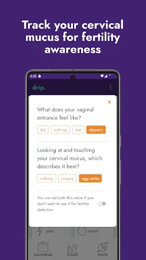 Скриншот 7 — drip period & cycle tracker