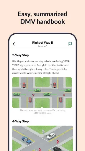 Скриншот 3 — Zutobi: Permit & Driving Prep