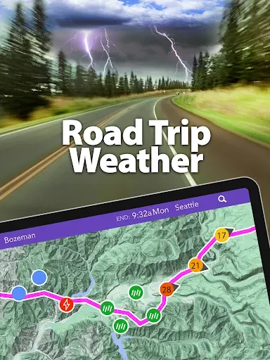 Скриншот 7 — Drive Weather With Live Radar