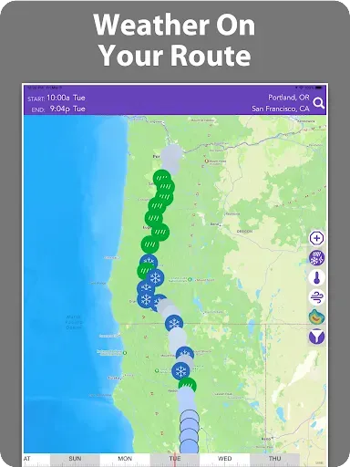 Скриншот 8 — Drive Weather With Live Radar