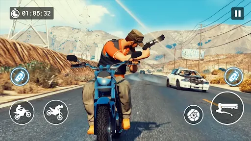 Скриншот 1 — Bike Stunt Xtreme Game 3D