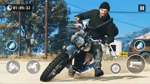 Скриншот 4 — Bike Stunt Xtreme Game 3D