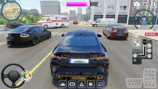 Скриншот 1 — Car Driving School Sim 2023