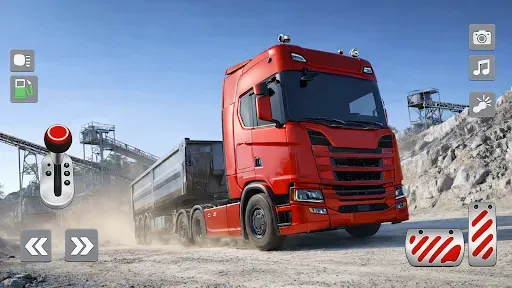 Скриншот 1 — Truck Driving Simulator Game