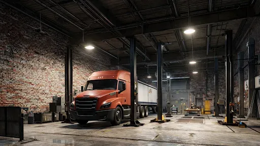 Скриншот 3 — Truck Driving Simulator Game