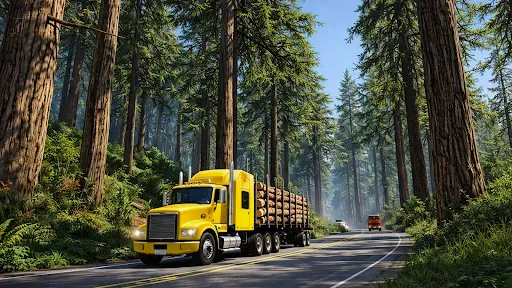Скриншот 4 — Truck Driving Simulator Game